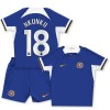 Officiële Voetbalshirt + Korte Broek Chelsea Nkunku 18 Thuis 2023-24 - Kids